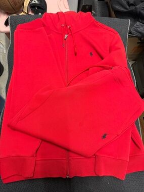Ralph Lauren Men’s Bright Red tracksuit